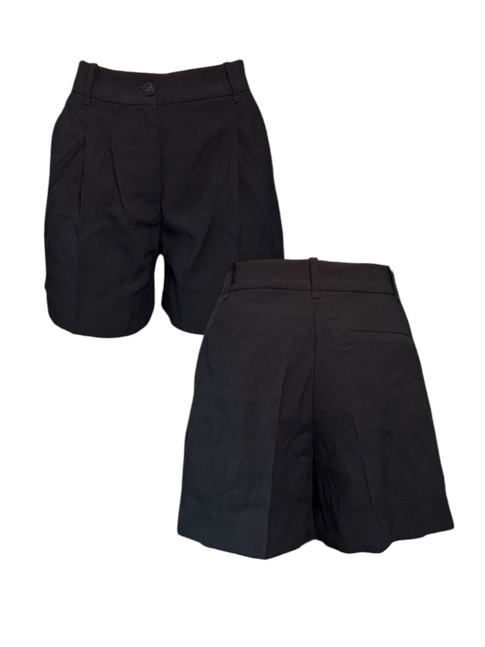 NWOT High Waist Black Shorts